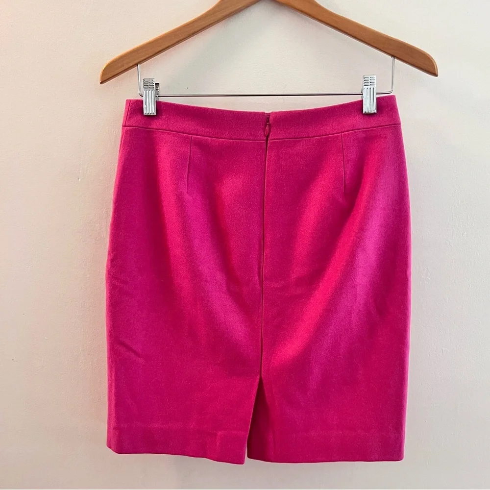 Wool Pencil Skirt - Picture 2 of 3